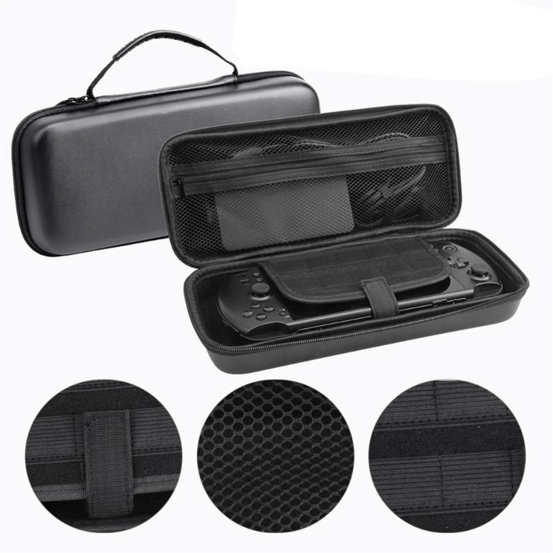 Travel Case Carrying Bag Featuring Shockproof Interior and Organized Storage For Win 5 Handheld Gaming Consoles Safety
