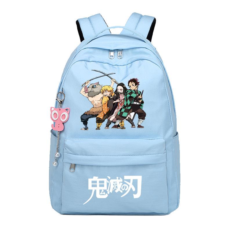 Japan Cartoon Comics Demon Slayer Fashionable Large-Capacity Backpack for Students 0001