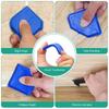 Silicone Caulking Tool | 5-in-1 Sealant Finishing Tool | Caulk Remover & Glass Glue Angle Scraper for Bathrooms, Kitchens