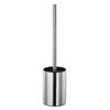 Wall-Mounted Stainless Steel Toilet Brush: No Dead Corners, No Punching Required, Perfect for Home Bathroom Cleaning.