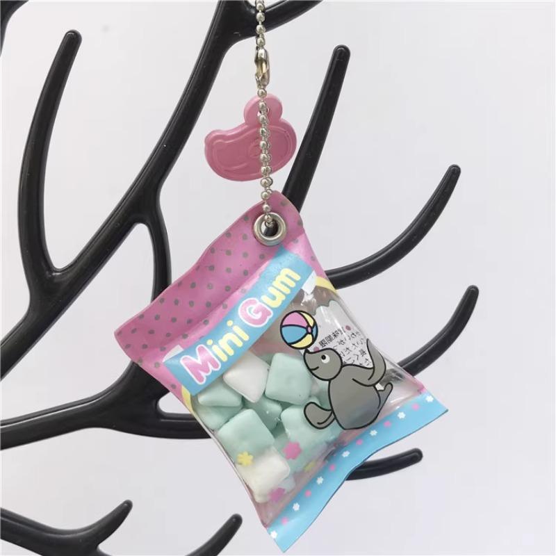 YUJIN Penguin Family Capsule Toys Genuine  PINGU Cute Colourful Candy Snack Bag Food Play  Aromatherapy Keychain