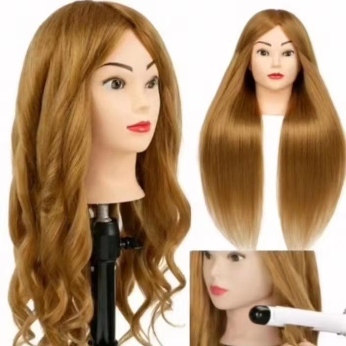 Real Hair Doll Head: Practice Updo, Braiding, Perm, Curl & Styling for Hairdressing Apprentices