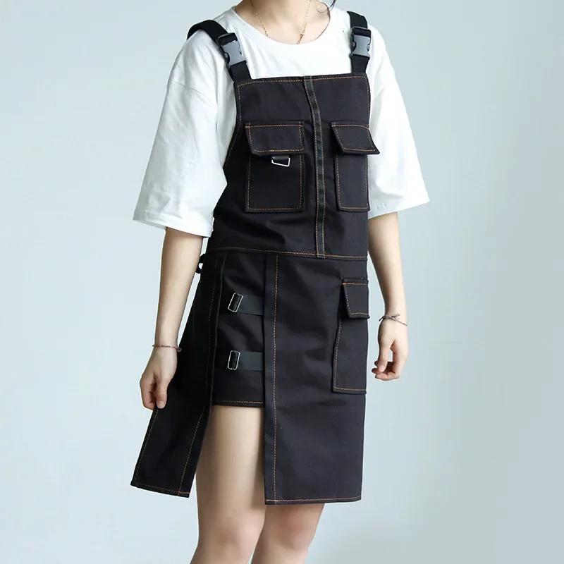 2026 Heavy Duty Denim Apron Unisex for Barista Hairstylist Gardener Waiter Workwear