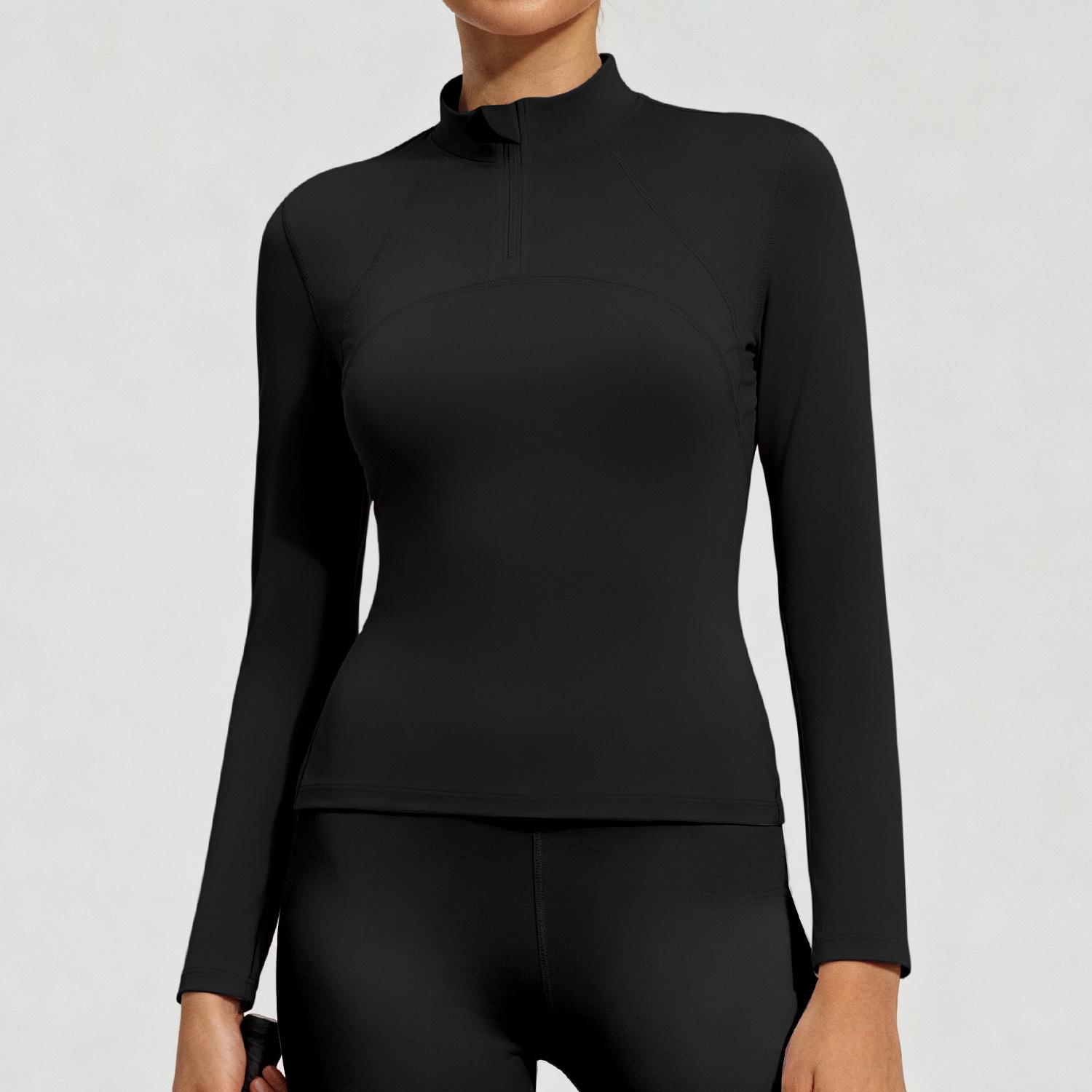 

2023 Slim Breathable Yoga Long Sleeve Women s Autumn Running Fitness Top XL