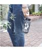 Pine Create Relaxing Gorilla Bottle with Polka Dot Pattern H21 24P45241 Size Approx. 8.5