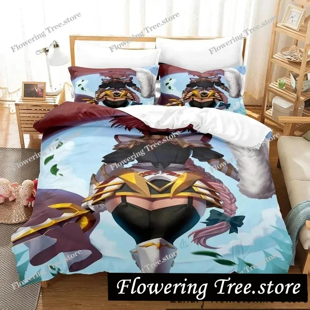 3D Print FateApocrypha Astolfo Anime Bedding Set Boys Girls Twin Queen King Size Duvet Cover Pillowcase Bed boys Adult