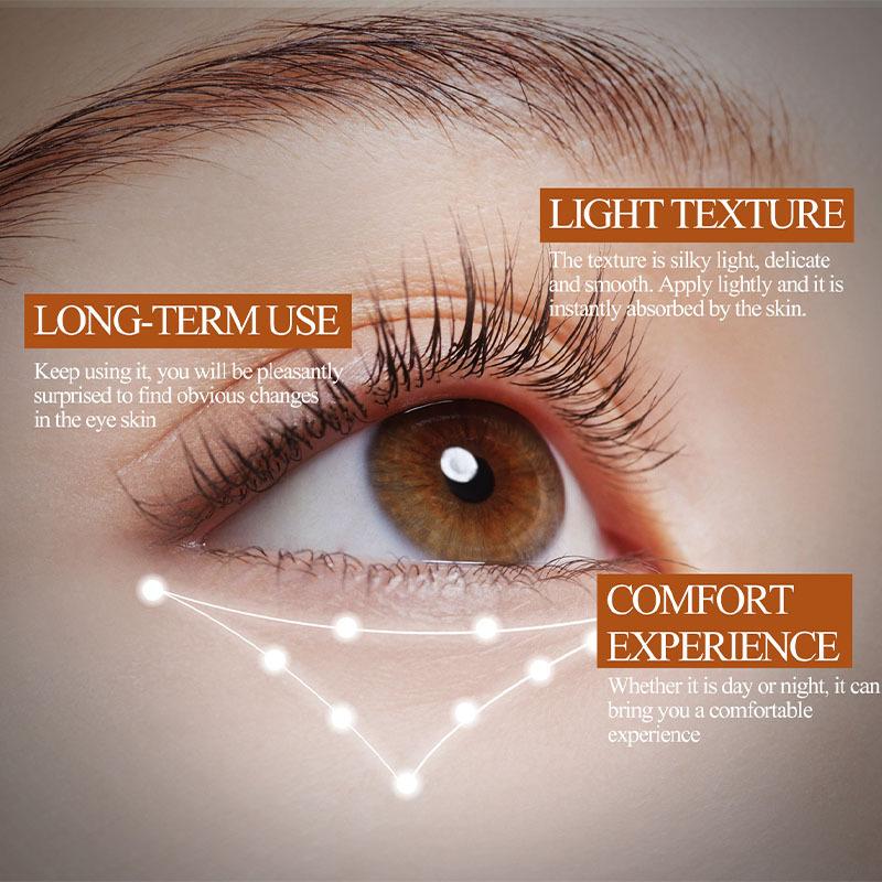 Snail Essence Eye Cream, Nourishes, Firms and Tightens The Eye Skin Moisturizing Eye Cream