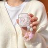 3D Gradient Butterfly Flower Pattern Headphone Cover For AirPods 4 3 2 1 Pro2 Case Hard PC Cases For AirPods 4 4th Pro 2nd Coque FundasFloral pendant