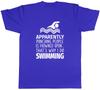 Punching People is Frowned Upon Thats Why I Do Swimming Unisex Unisex TShirt Tee