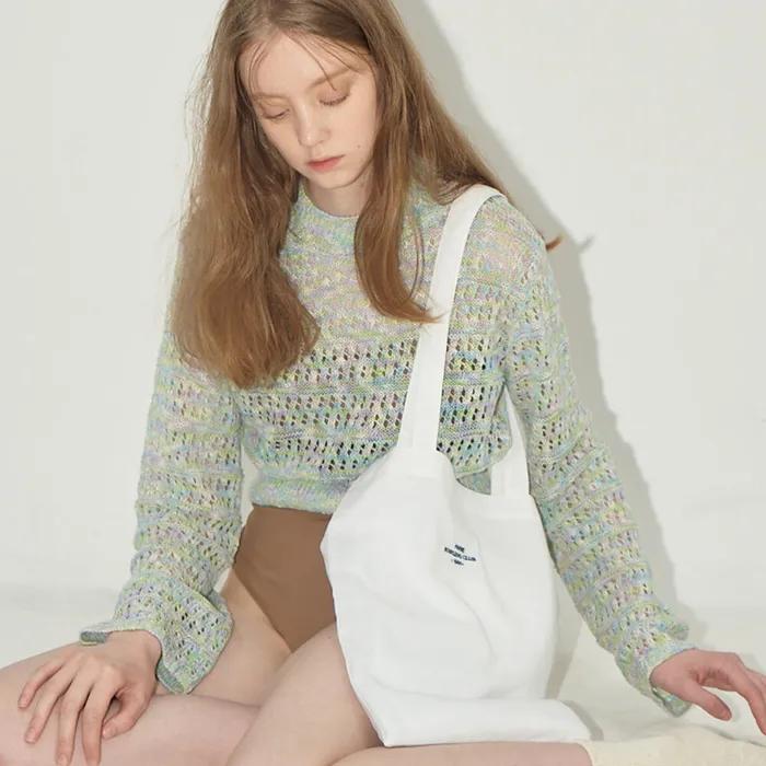pot eco bag (White)