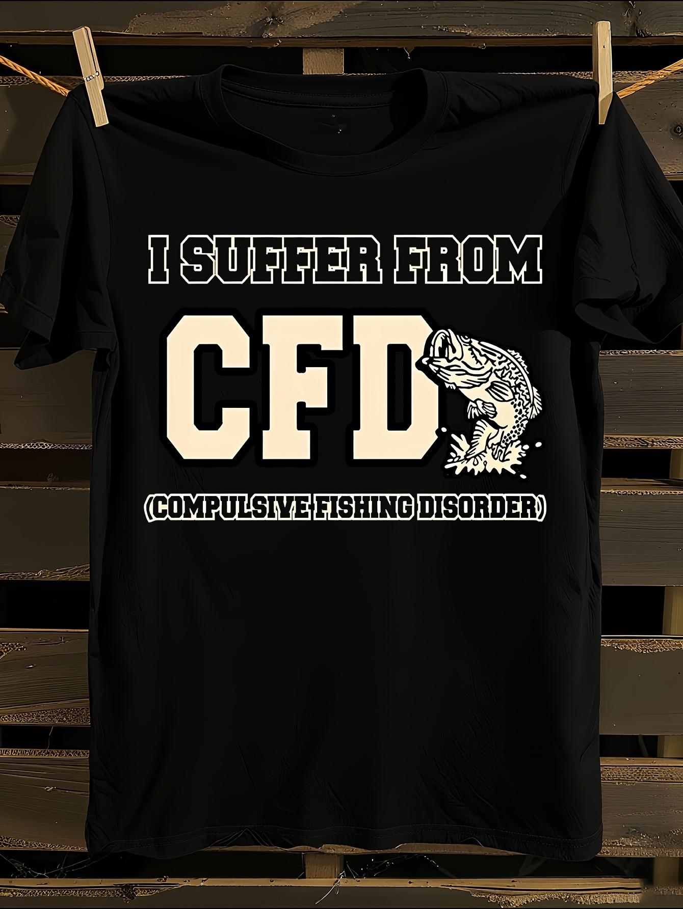 Funny Fishing Humor T-shirt L