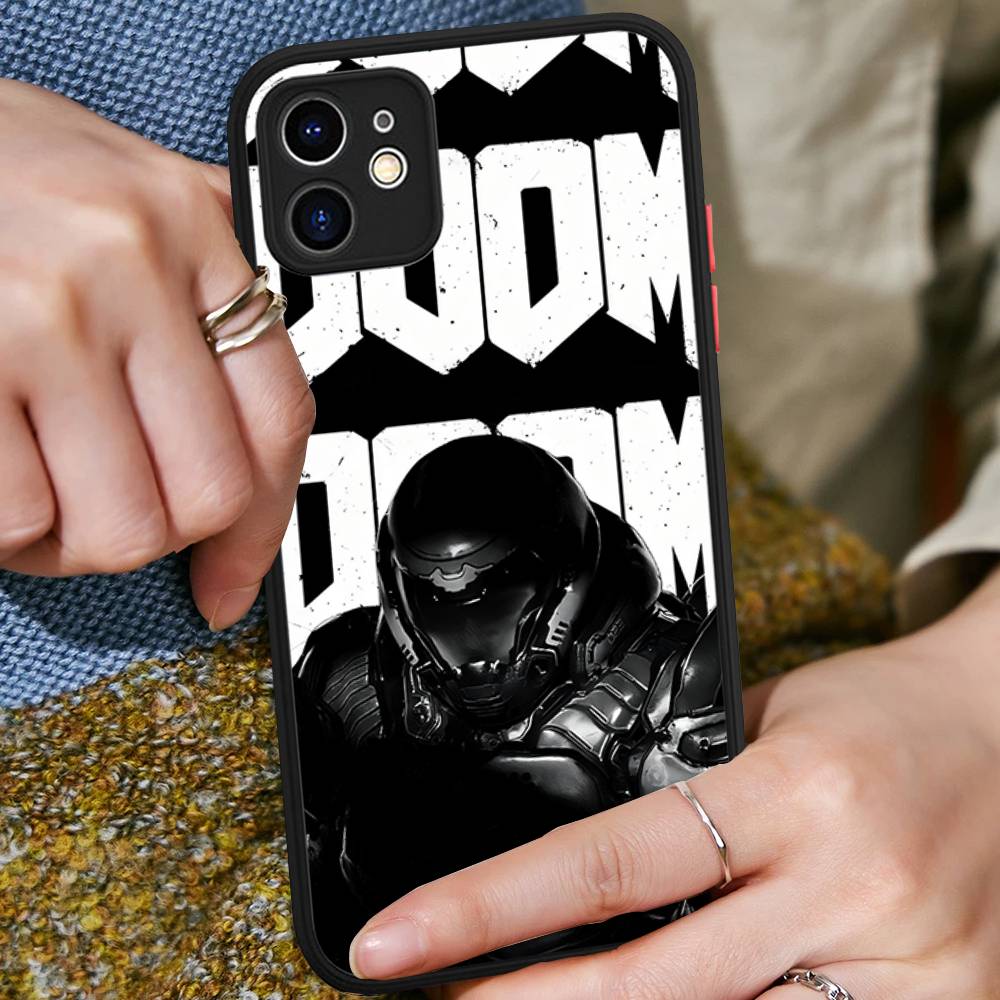 

Game D-DoomS E-Eternal For iPhone 16 15 14 11 12 13 Pro Max Plus X XS MAX Matte Soft Back Phone Cover Case iphone 11pro max