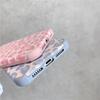 Luxuriöse Handyhülle mit rosa Leopardenmuster für iPhone 12 Mini 13 Pro 11 Pro Xr X Xs Max 7 8 Plus, weiche Seide, stoßfeste Rückseite
