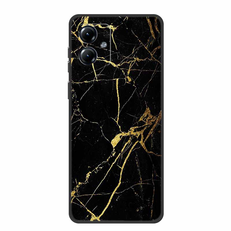 For Motorola Moto G84 5G Case Silicone Soft Wolf Lions Cat Black Bumper Funda Coque for Motorola Moto G54 5G TPU Protective Bag
