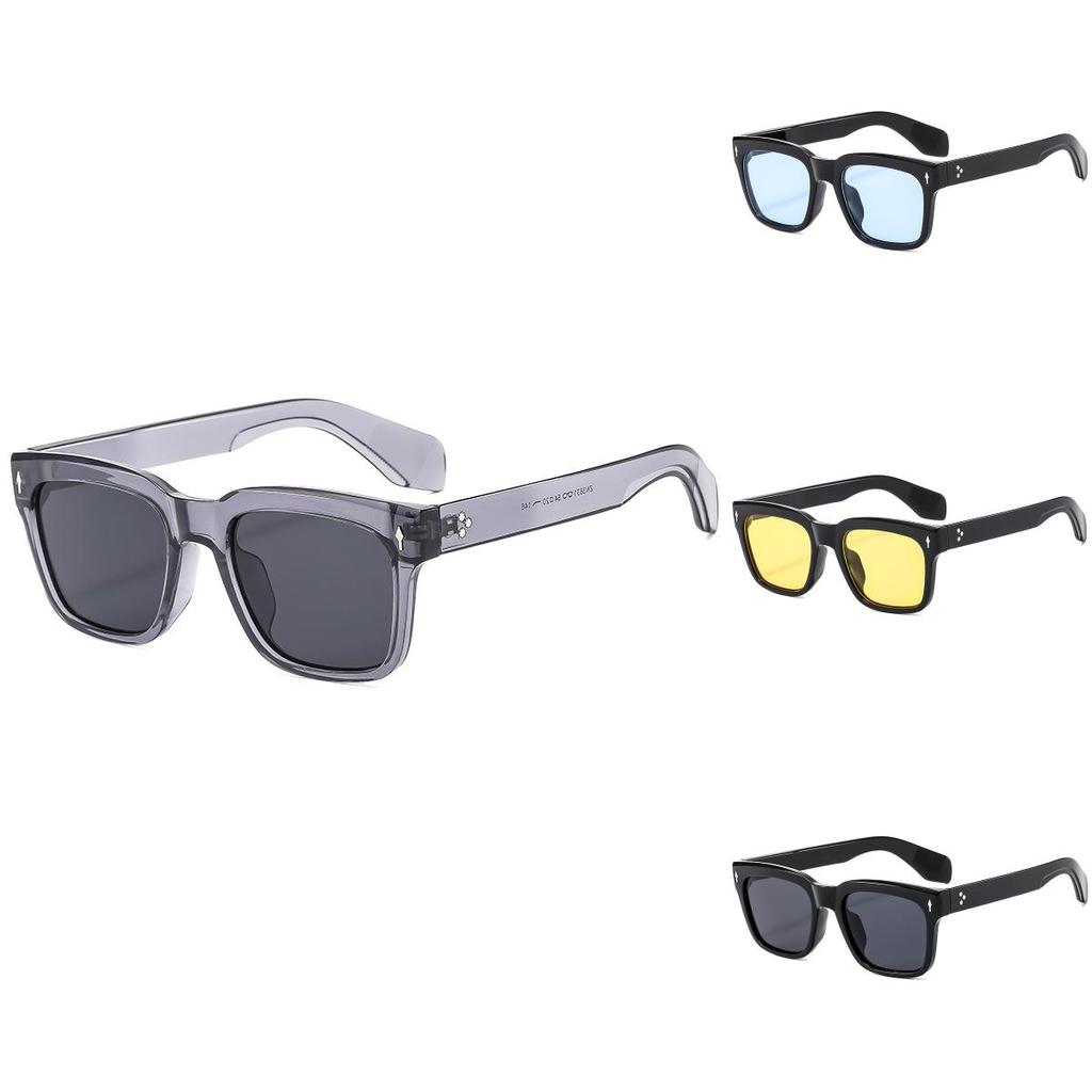 Retro Square Sunglasses For Men And Women Uv400 Polarized Eye Glasses Summer Outdoor Style