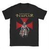 Men's T-Shirts Knights Templar Humorous 100% Cotton Tee Shirt Short Sleeve T Shirts Crewneck Clothes Summer - Men's Summer ...