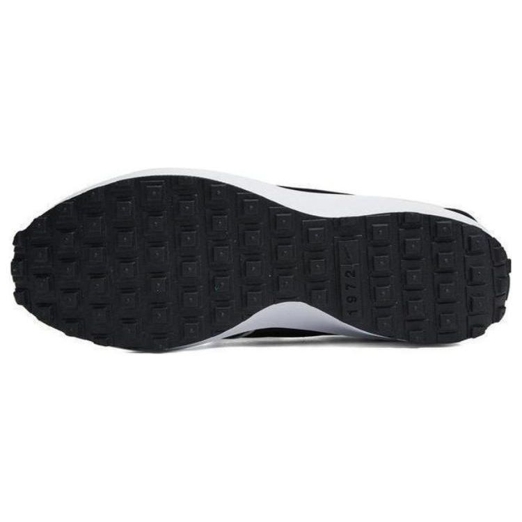 Nike Waffle Debut SE Sports Round Toe Shock Absorbing Non-Slip Low-Top Casual Shoes Men Sneaker Black White FB7217-001