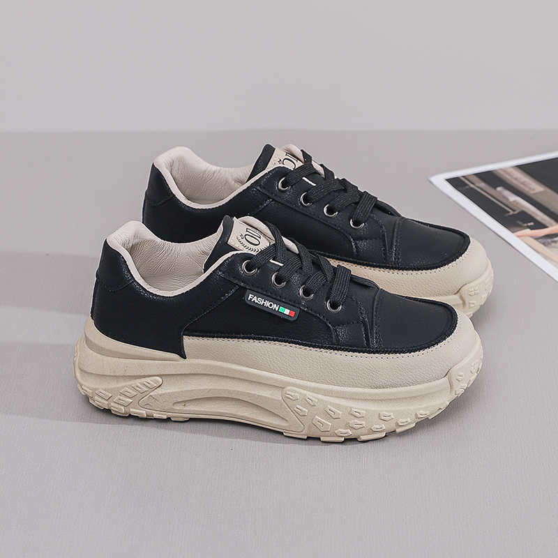 Fashion Tennis Sole Height Up Boot Due To Black Mary Jane Tennis Shoes Womans Sneakers Woman Original Brands Sports Obuv Luxe