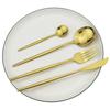 24Pcs Stainless Steel Dinnerware Cutlery Set Knives Forks Coffee Spoon Dinner Tableware Kitchen Utensils Flatware Set