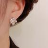French Elegant Pearl Ear Clips Without Ear Piercings Fashion Sweet Temperament Earrings High Sense Delicate Mosquito Coil Disc Earrings Women
