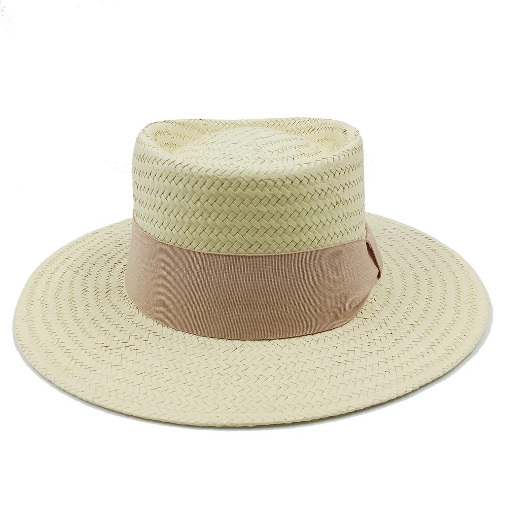 Raffia Beach Hat Summer Straw Hats For Women Luxury Straw Women Men Panama Lady Girl Outdoor Vacation Shade Straw Hat Sun Hat