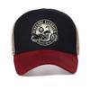 Neue Unisex Vintage Glory Bounds Motorrad USA Heavy Metal Baseballkappe Unisex Moto Rennkappe coole Sommer Netz Trucker-Kappe