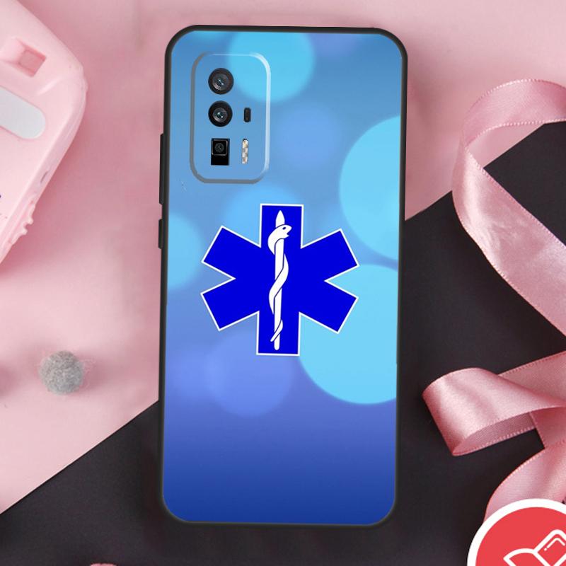 EMT EMS Medical Rescue Case For Xiaomi 13T 11T 12T Pro 12 Lite 13 14 Ultra POCO F6 F5 M6 X3 X5 X6 Pro F3 M5s Cover