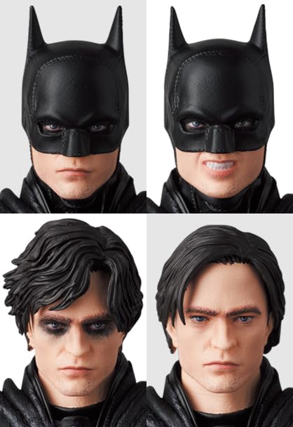MAFEX 188 THE BATMAN Action circa 160mm No. Figure, alta, non in scala, preverniciata