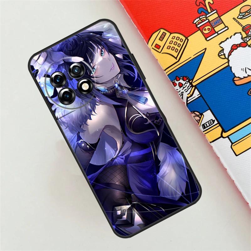 Yelan Genshin Impact Case For OnePlus 10T 8T 12R 10R 9R 12 11 10 9 Pro Nord CE 4 2 Lite N10 N20 N30 Nord 3 Cover