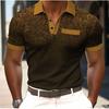 Men's casual polo shirt, short-sleeved, summer fashion, everyday top