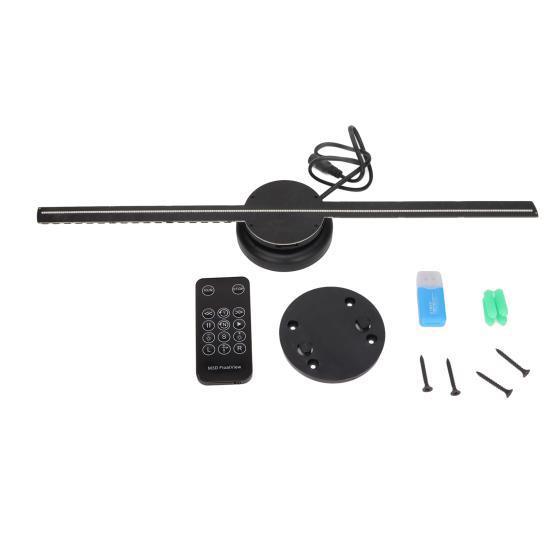 

T40 3D голографический вентилятор-проектор разрешение 640 X 640 WiFi 224 шт. светодиодный рекламный голографический проигрыватель 100‑240 В US вилка US Plug