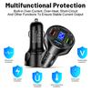 66W Car Charger Adapter 4 Ports USB Charger Intelligent Chip Protection Voltage