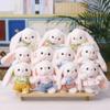 Plush Bunny Hanging Decor With Flower Dress For Kids Gift