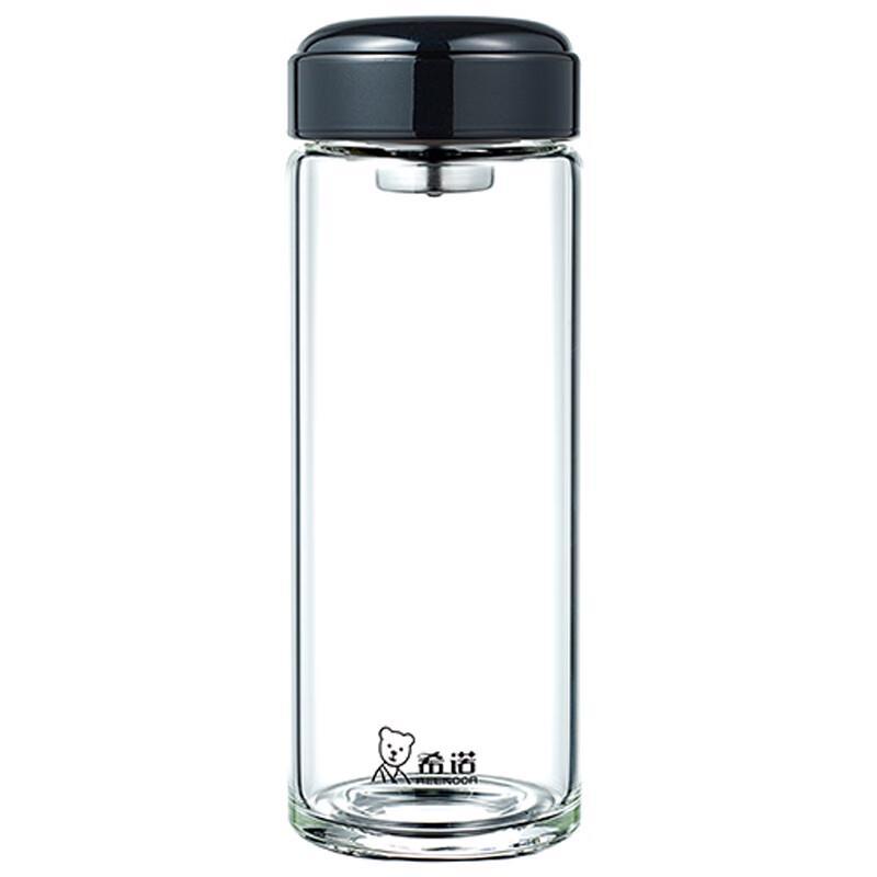 HEENOOR XN-6196 530ML Single-Layer Glass Tea Infuser Bottle