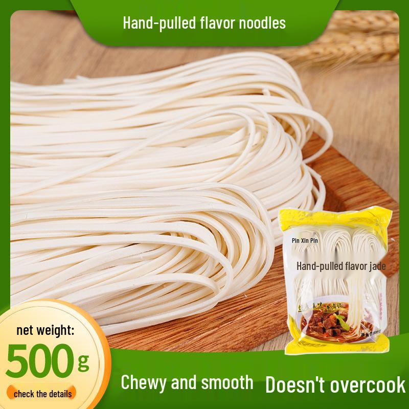 Pinxinpin Hand-Pulled Semi-Dry Instant Noodles, Healthy Flavor, 500g/bag