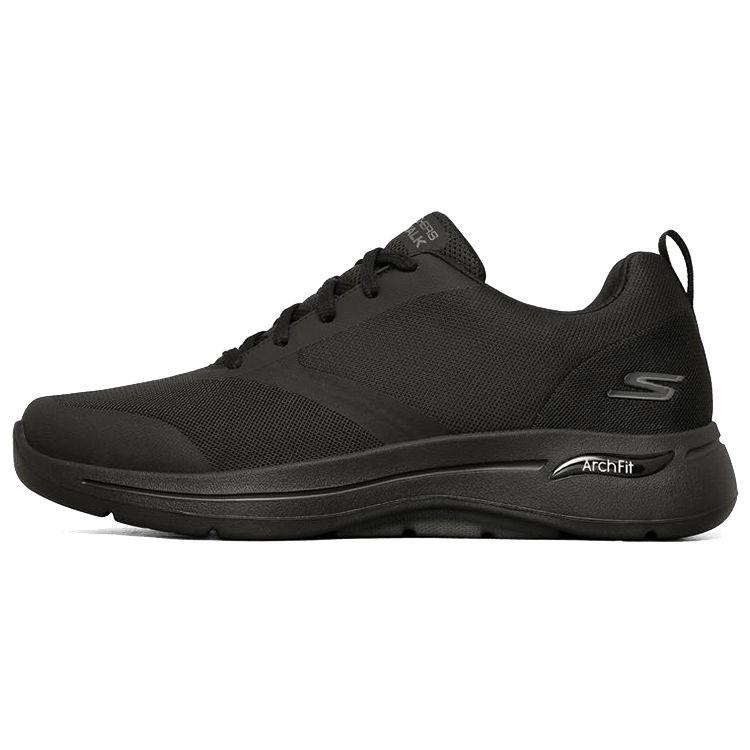 Skechers Go Walk Lite Arch Fit Fabric Sports Comfort Low Top Running Shoes Men sneaker Black 216123-BBK 39.5