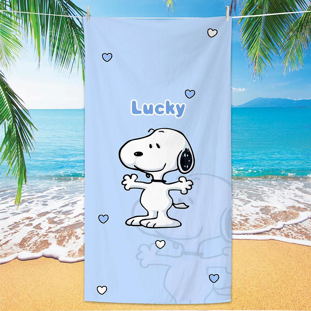 Popular Microfiber Beach Towel Cartoon Children'S Class A Beach Towel Summer Beach Towel