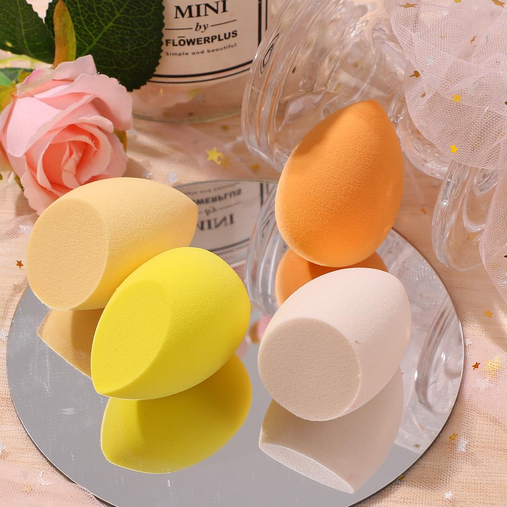 4 or 8 PCS Makeup Puff Sponge Cosmetics Powder Puff Foundation Make-up for Women Blender Makeup Tool Set Instruments(No Box)