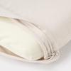 MUJI Seat Width X Depth 68 X Height 53 Washed Cotton Canvas 12911043 Chair, Large, 62.5 Cm,