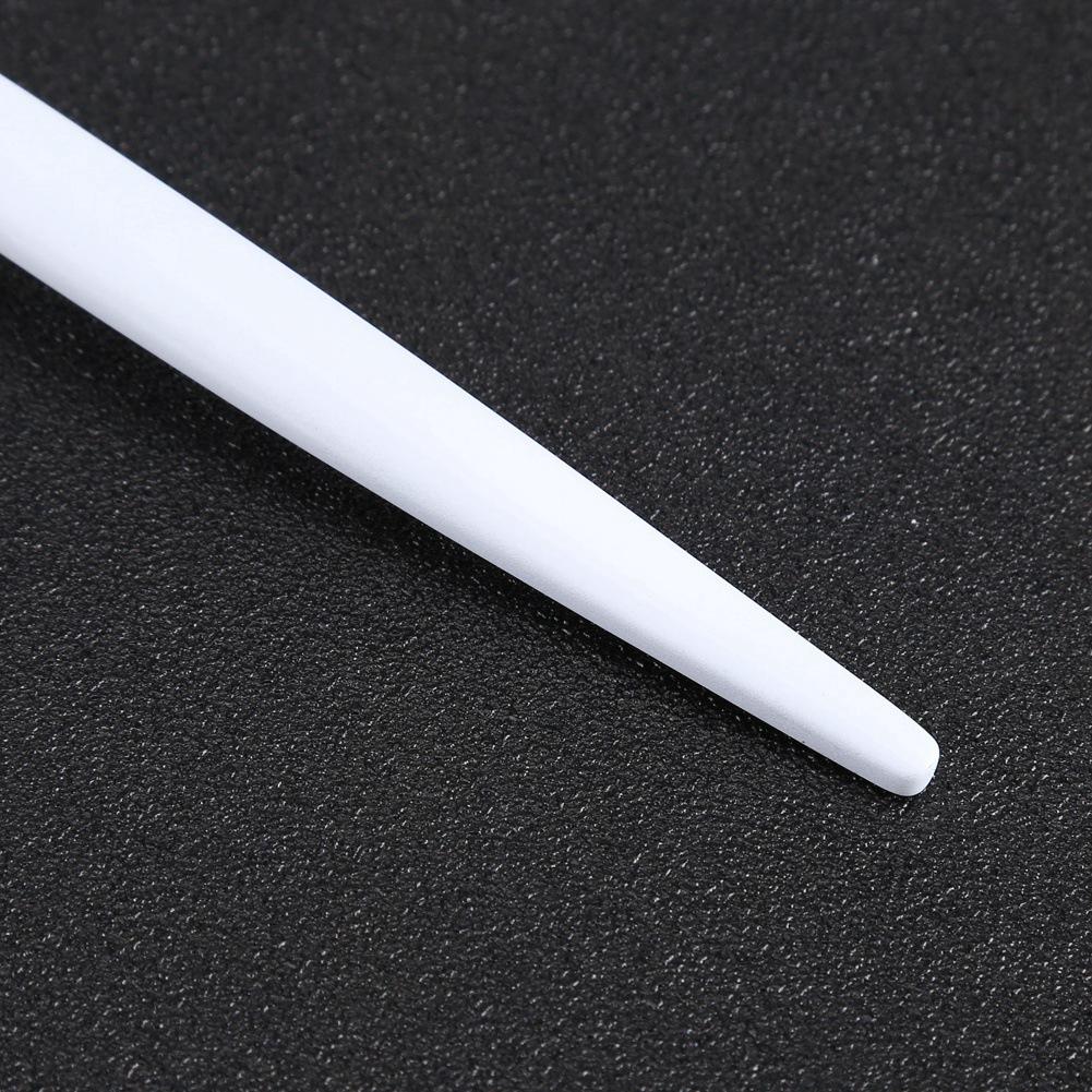 4Pcs Set Stainless Steel Colored Tableware Spoon Fork Knife Dinnerware Home Use White  Golden