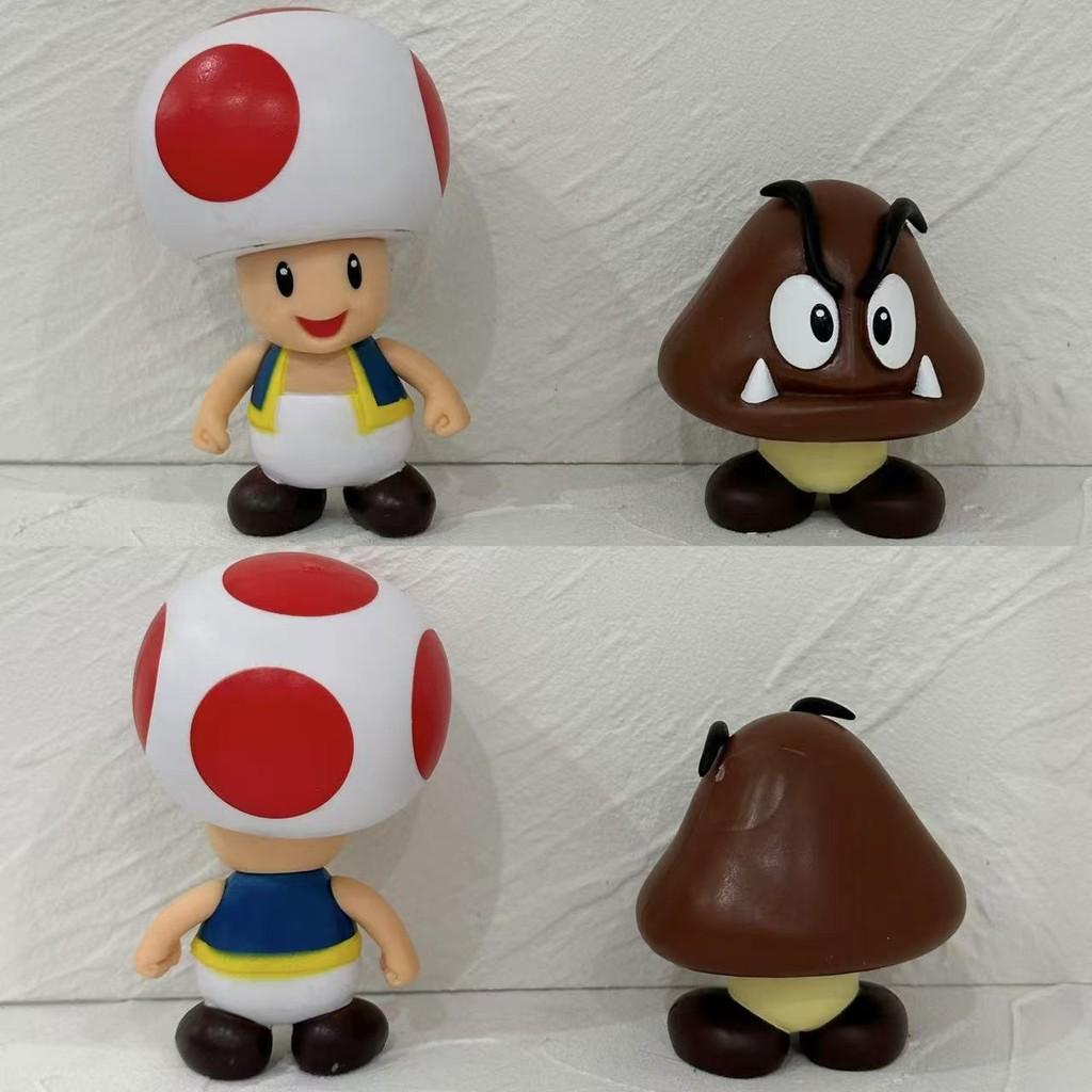 Mario Super Pvc Collectible Figurines Set With Anime Style For Gift And Display