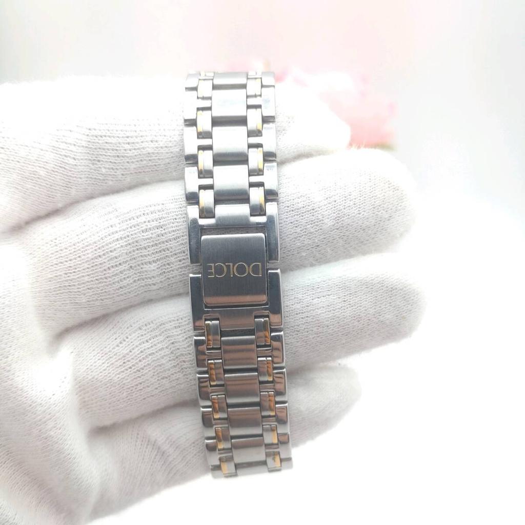 SEIKO DOLCE Gold x Silver Combination Quartz Watch Vintage Watch No. 1249. ' ' Men's