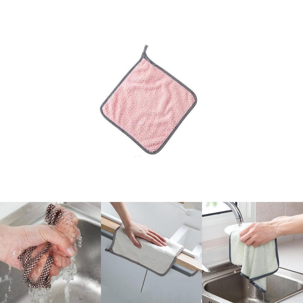 Ultra Absorbent Super Soft Microfiber Kitchen Dish Cloth Ideal For Household Cleaning