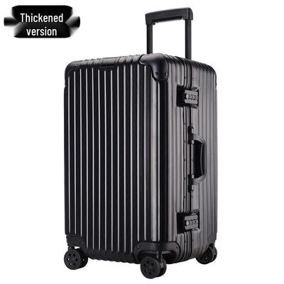 PACKAGE FASHION Thickened Aluminum Frame Luggage