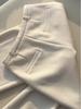 2025 Autumn Off-White Petite Wide-Leg Casual Pants - Slimming, Versatile, Long, and Loose Fit