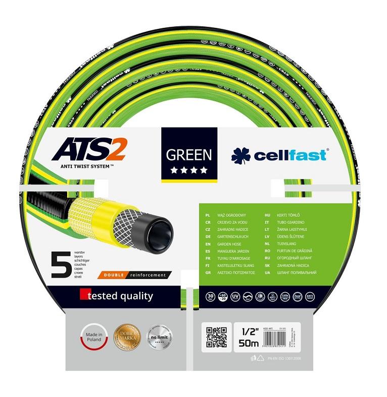 GREEN ATS GARDEN HOSE 1/2 50MB - C 15-101