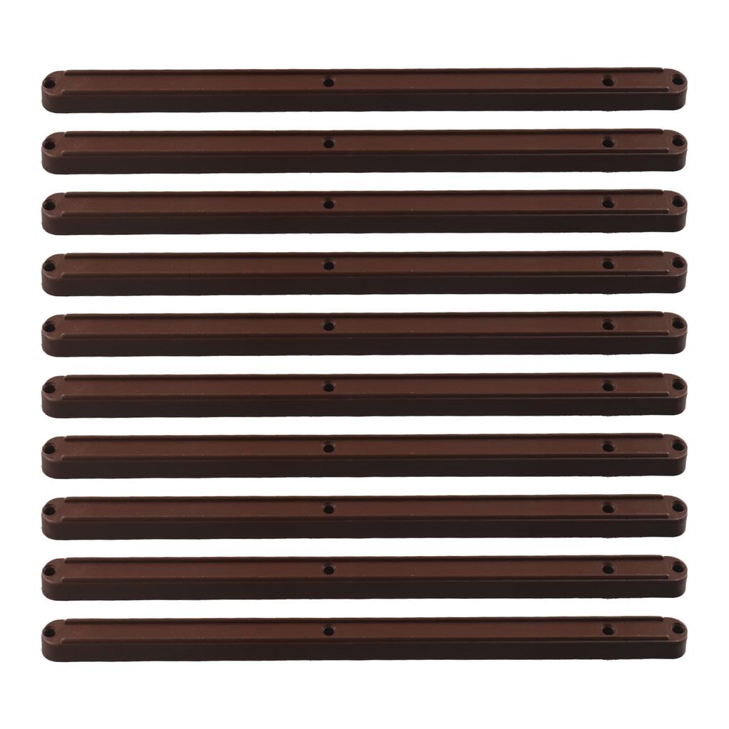 10pcs Draw Rail Plastic Drawer Slides 180/235/298mm Draw Runners Replacement Wardrobe Guide Rail Furniture Hardware
