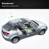 Solar Powered Car Cooler Large Wide Angle 3 Fans Deodorant Energy Saving Car Exhaust Ventilation Fan White