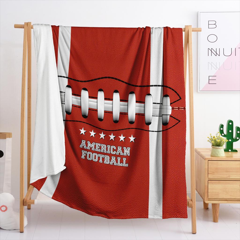 Blanket Flannel Blanket Sports Ball 3D Digital Printing Blanket Blanket