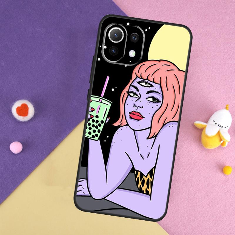 Hippie Grunge Art Case For Xiaomi 15 Ultra 13 14 14T 11T 12T 13T Pro POCO X7 Pro X3 X5 X6 F5 F6 M6 Pro Cover